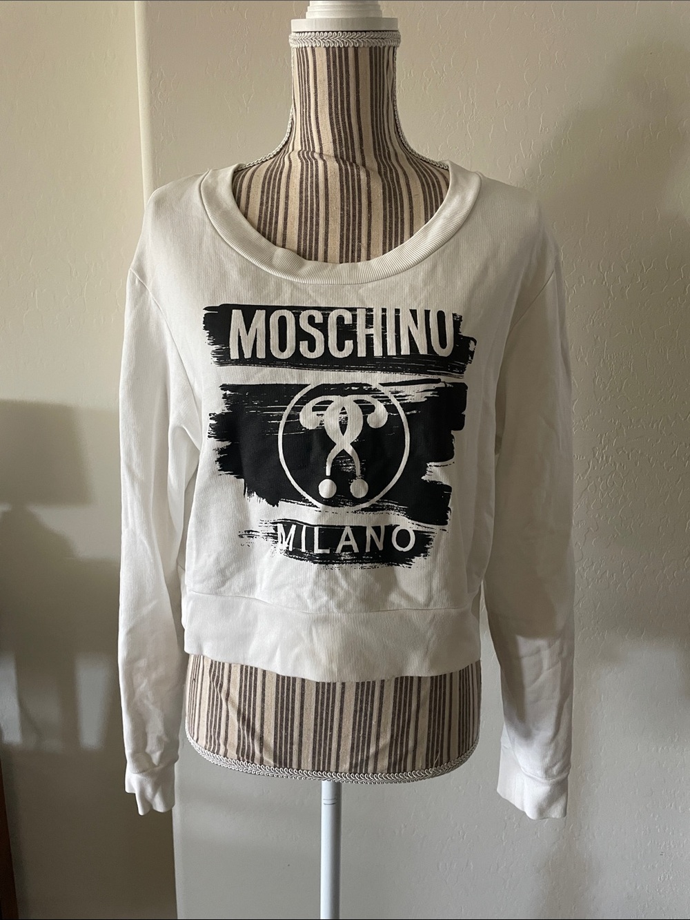 Moschino cropped sweatshirt